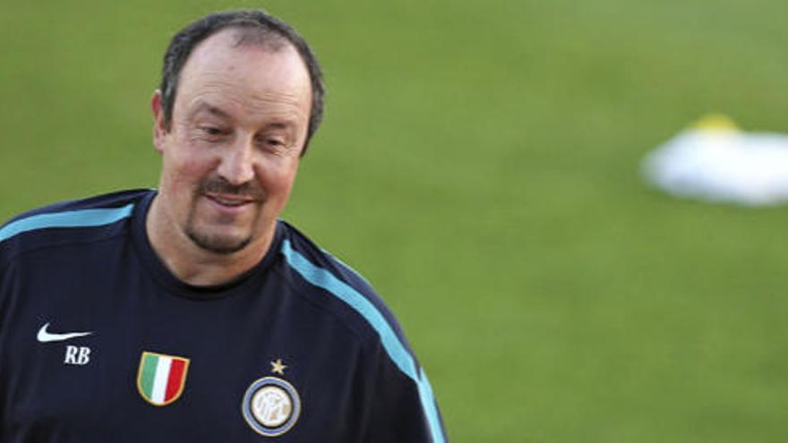 El técnico del Inter, Rafa Benítez.