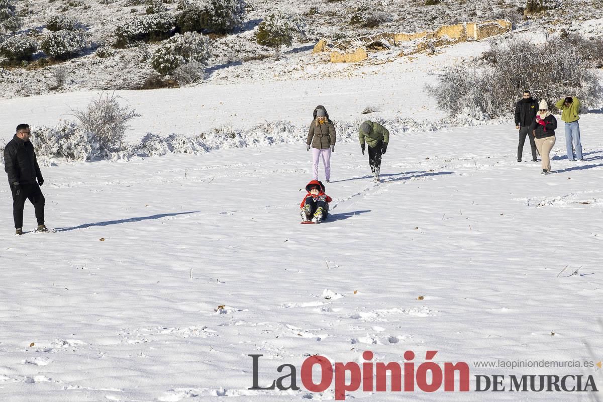 Descubre dónde queda acumulación de nieve en la Región de Murcia