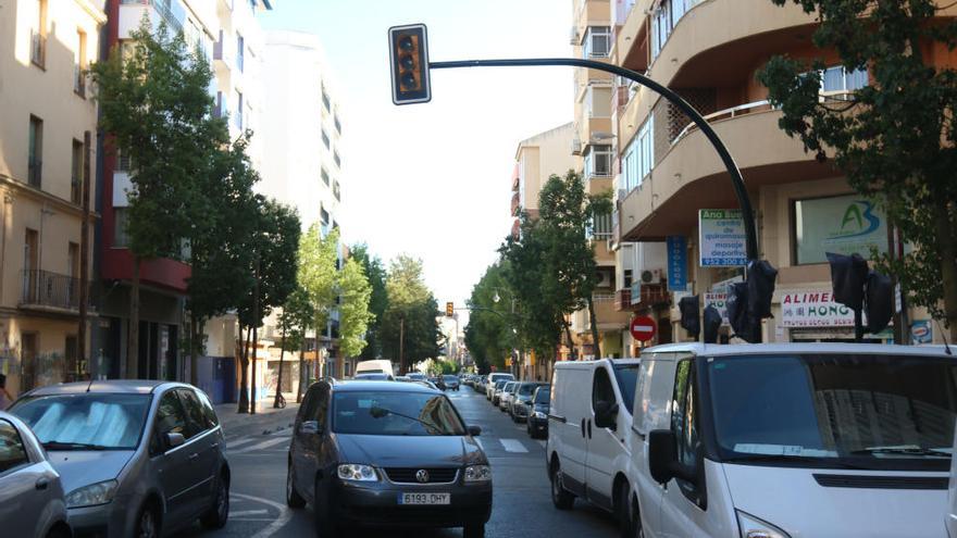 Los nuevos semáforos de la calle Don Juan de Austria.