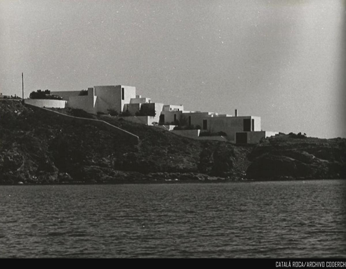 La Casa Rozes un cop acabada, el 1962