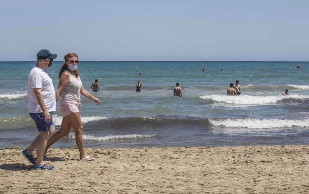 La playa de El Postiguet