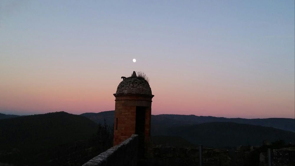 Crepúscle a Cardona.