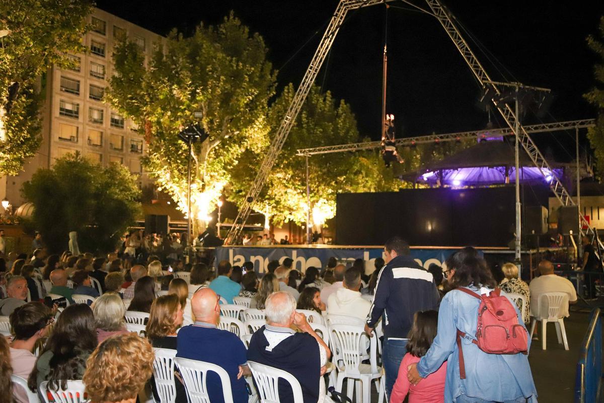 Así ha sido la Noche en Blanco en Badajoz