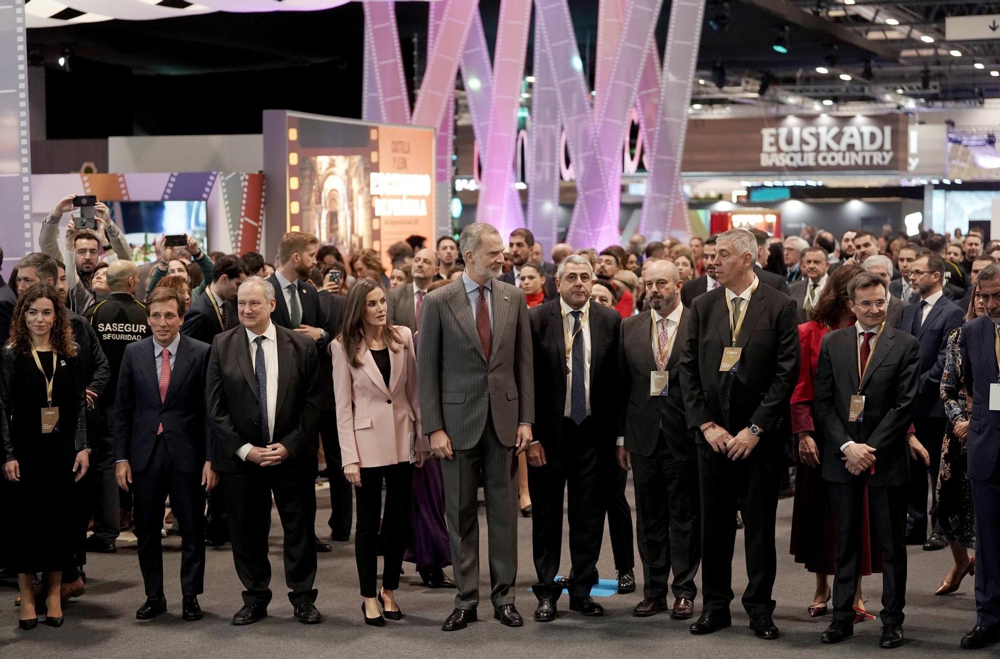 Los Reyes de España en la inauguración de la 45 edición de Fitur
