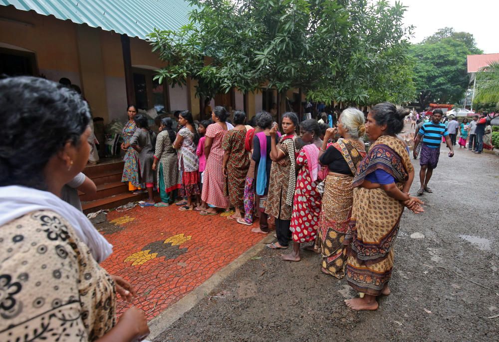 Las inundaciones en India dejan más de 410 muertos