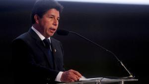El destituido presidente de Perú, Pedro Castillo.