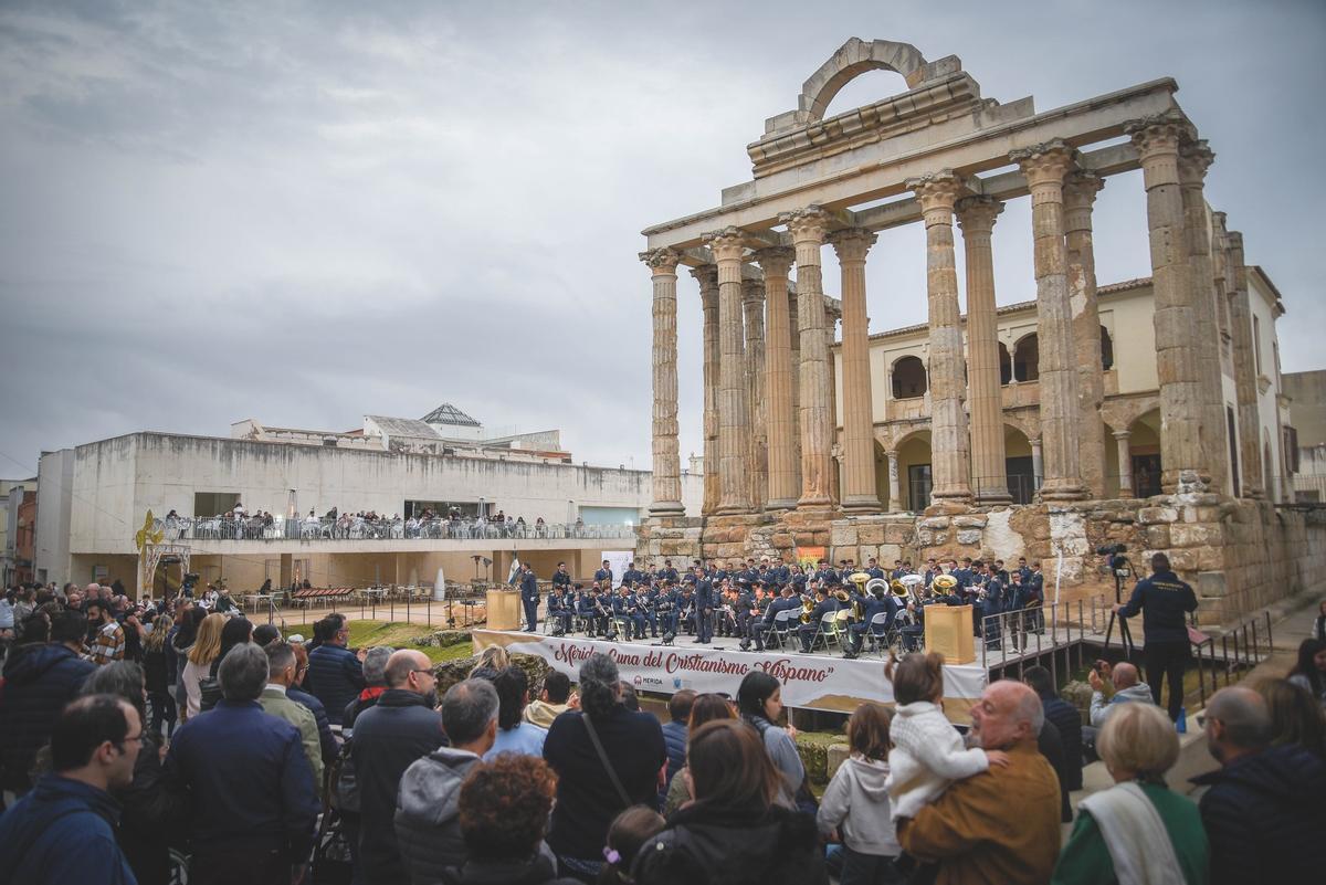 El Templo de Diana se convierte en su escenario de éxito.