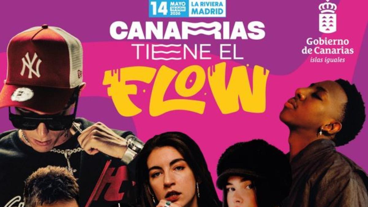 Algunos de los artistas que actuarán en Madrid en Canarias tiene el flow.