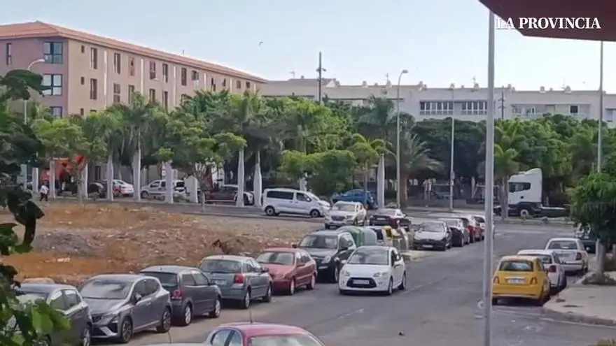 Así fue el último viaje de Jonathan: cientos de camioneros le rindieron homenaje en Gran Canaria