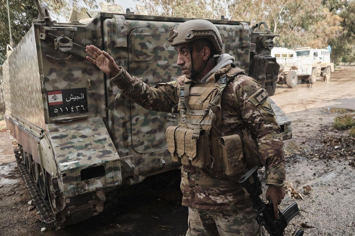 El Ejército del Líbano confirma su despliegue en once áreas del sur tras la retirada israelí