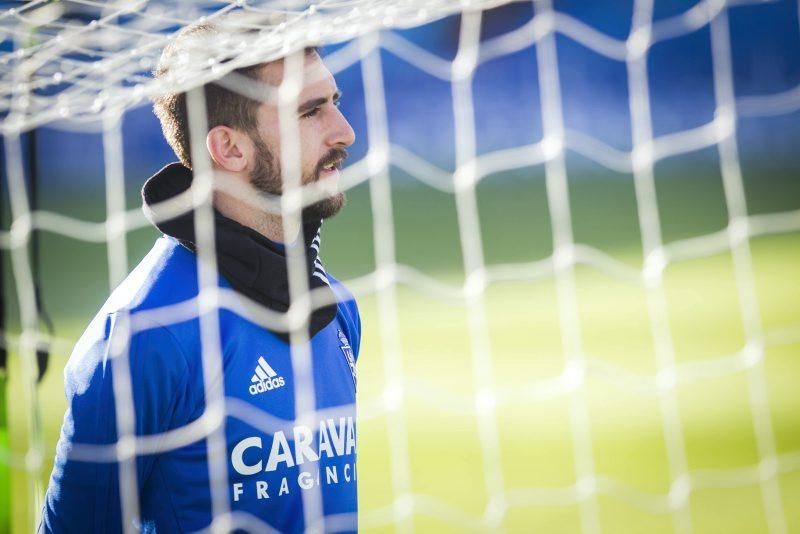 Entrenamiento de puertas abiertas del Real Zaragoza