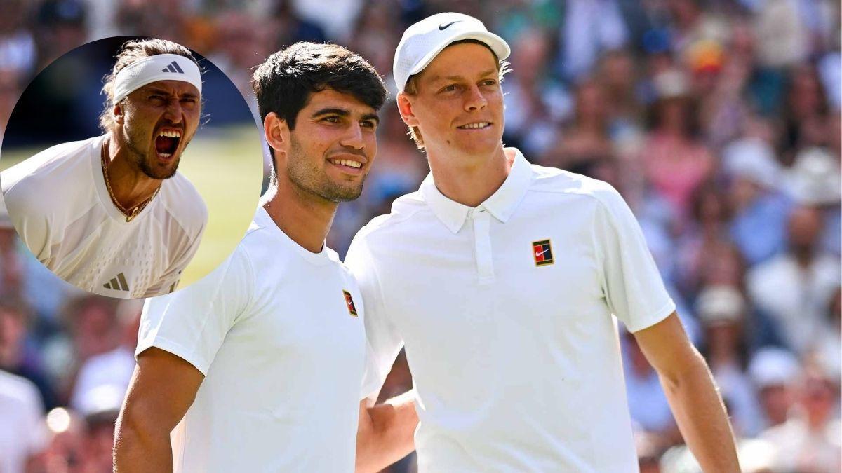 Zverev y el soñado Big Three con Alcaraz y Sinner