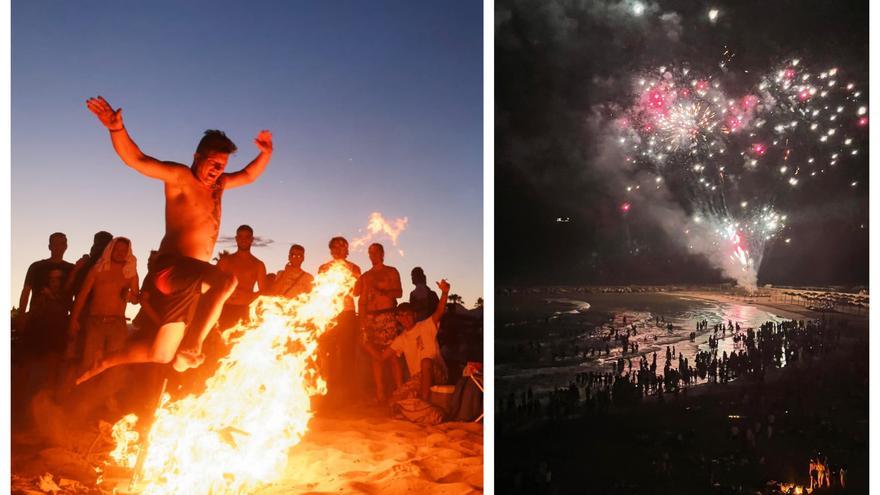 Castellón da la bienvenida al verano con la Nit de Sant Joan