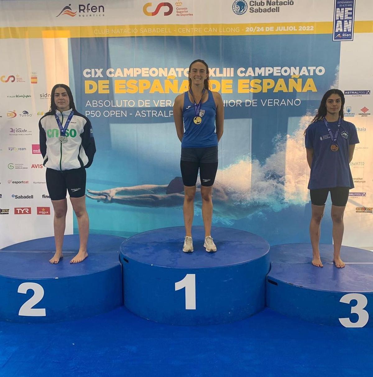 Cata Corró se despide en los Campeonatos de España de natación