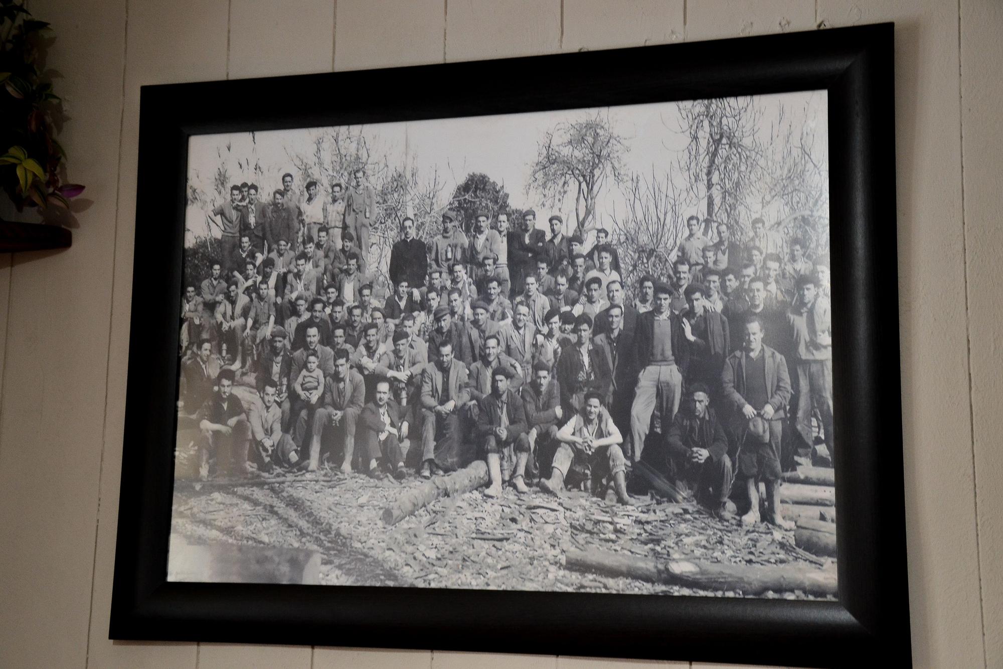 El recuerdo a los mineros está muy presente en el gastrochigre de Berbes.