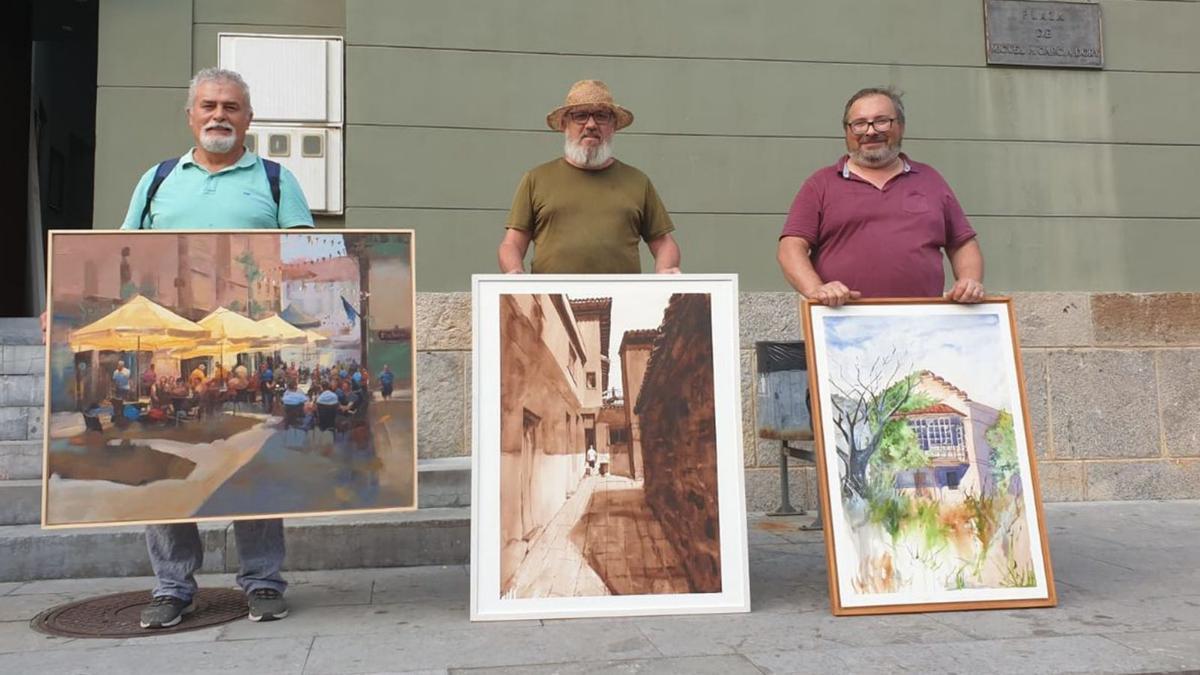 Ribadesella y Parres celebraron sus certámenes de pintura al aire libre -  La Nueva España