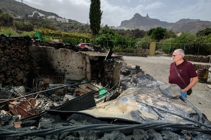 Restos del incendio en la cumbre  | 25/08/2019 | Fotógrafo: Tony Hernández