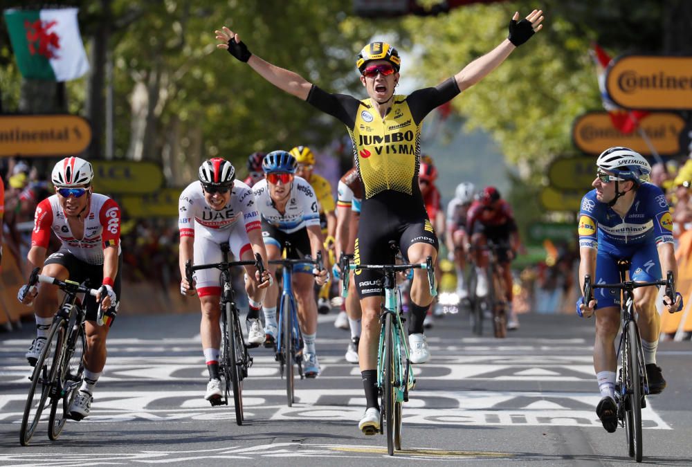 Tour de Francia, la décima etapa, en imágenes