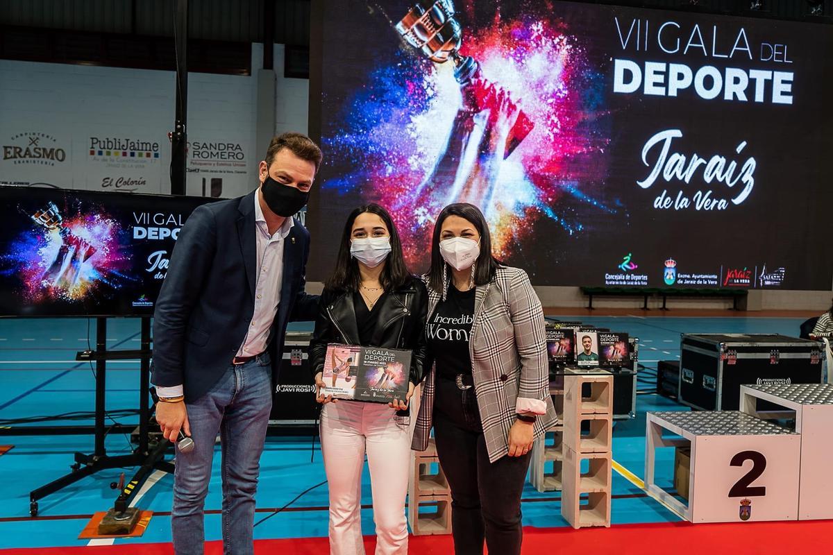 Entrega de galardones de la VII Gala del Deporte en Jaraíz de la Vera.