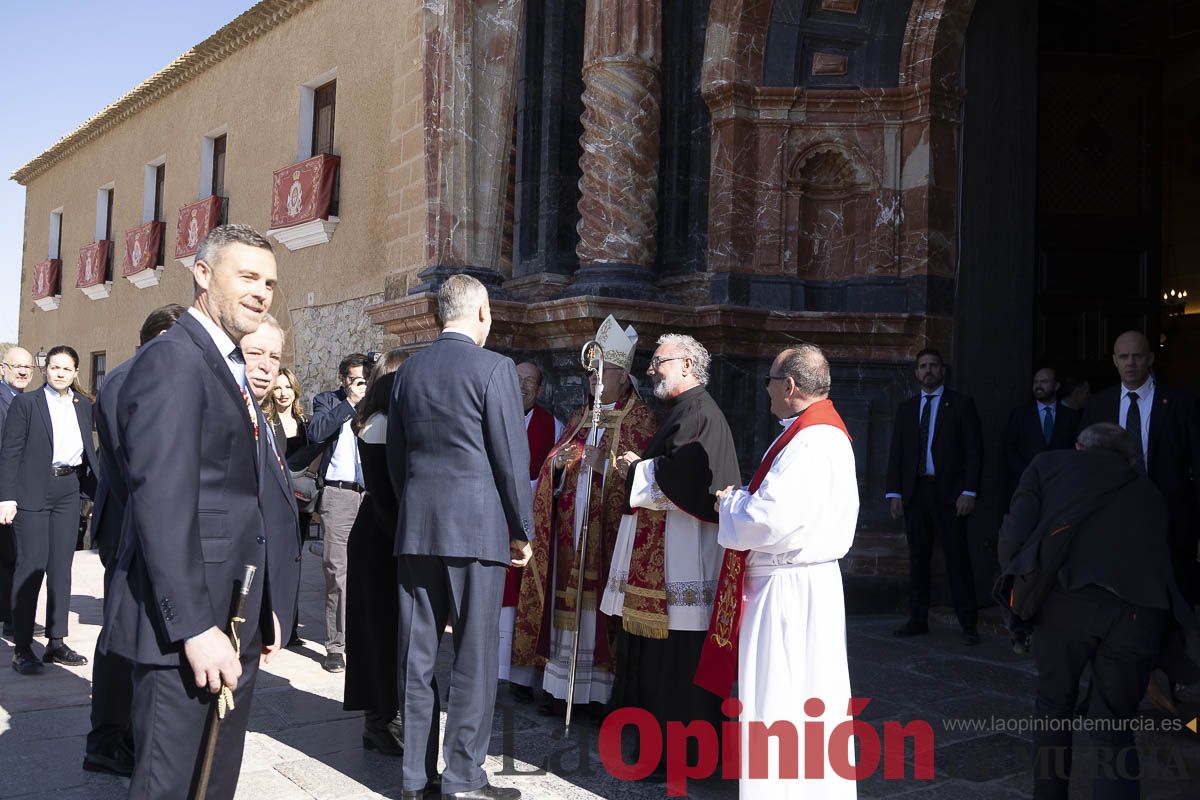 Visita de los reyes de España a Caravaca (explanada de la Basílica)
