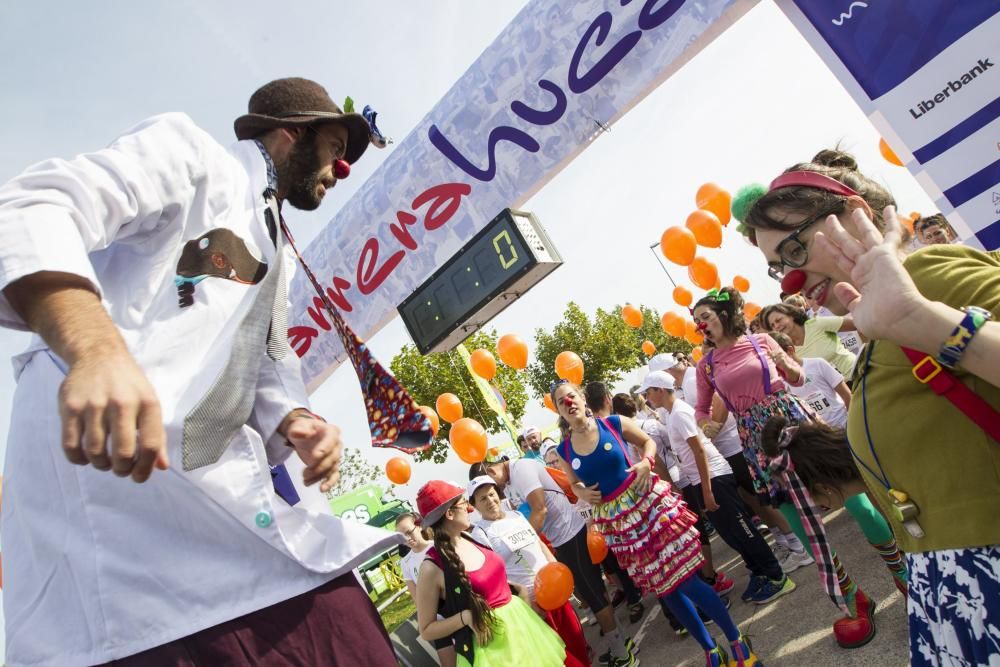 Carrera popular "Muévete por la salud" en el entorno del HUCA