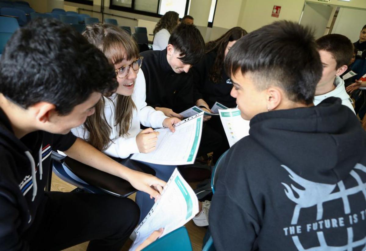 Parte de los alumnos que participaron en el proyecto. | Juan Plaza