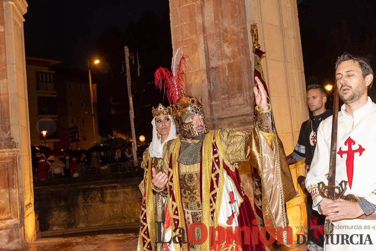 Desfile de Moros y cristianos y parlamento en las Fiestas de Caravaca