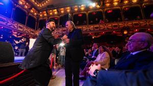 Serrat, pregoner de la festa major de la restauració