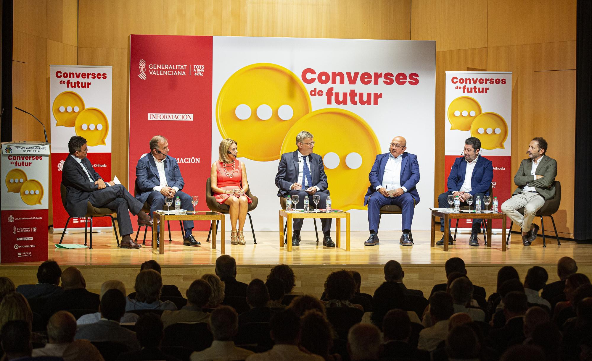 «Converses de futur» | Puig anuncia 343 millones del Gobierno en proyectos para prevenir inundaciones