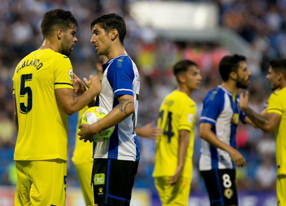 El Hércules genera dudas en su puesta de largo en el Rico Pérez al verse superado por el Villarreal B