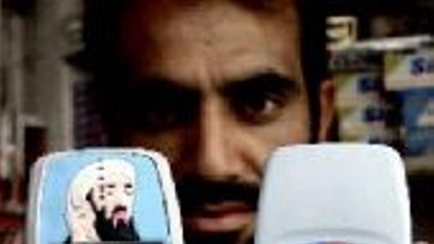 Bin Laden llega a los teléfonos móviles