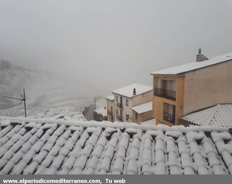 Nieve en el interior de Castellón