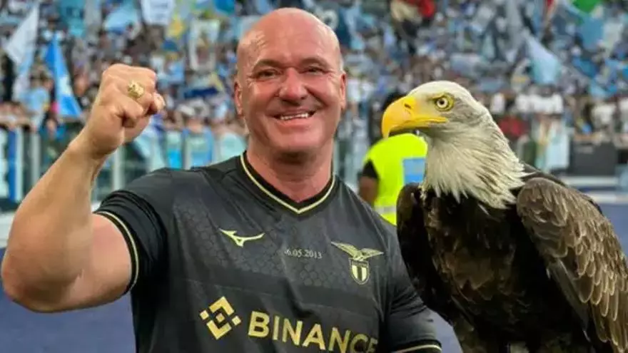 El vuelo de Olimpia, el águila de la Lazio