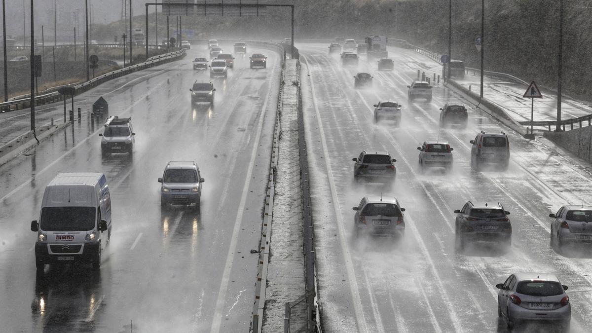 Precipitaciones durante la semana pasada en Tenerife