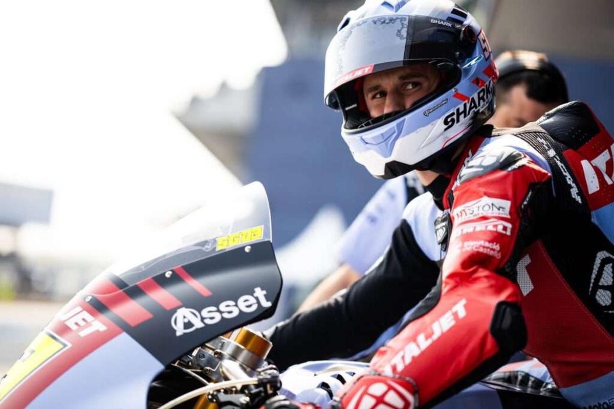 García Dols, tras los entrenamientos, se mostró satisfecho.