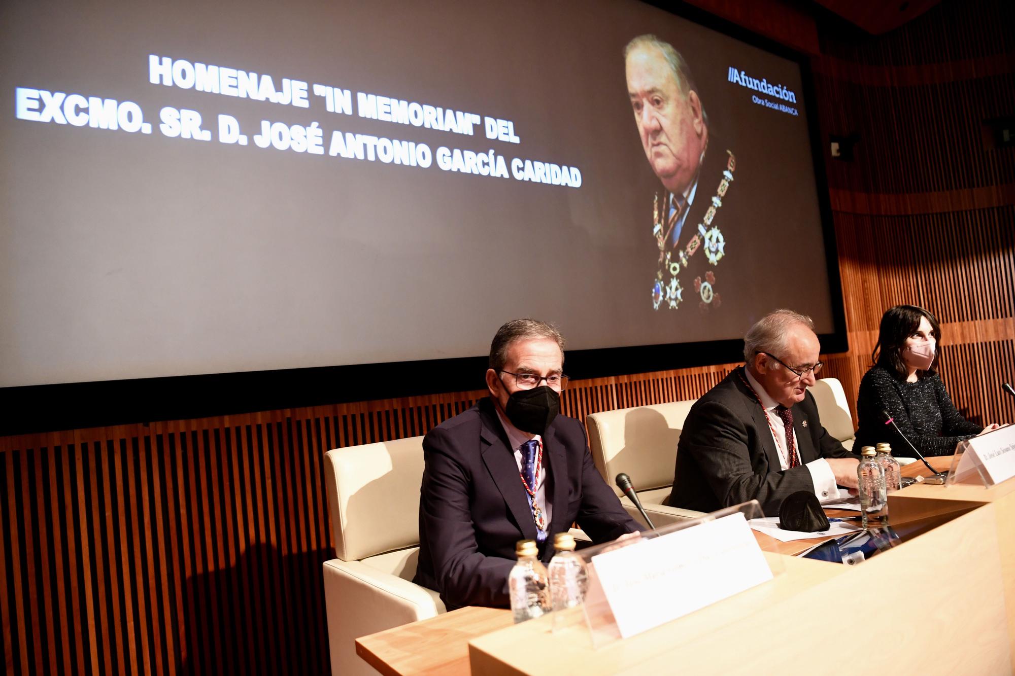 Homenaje al magistrado José Antonio García Caridad