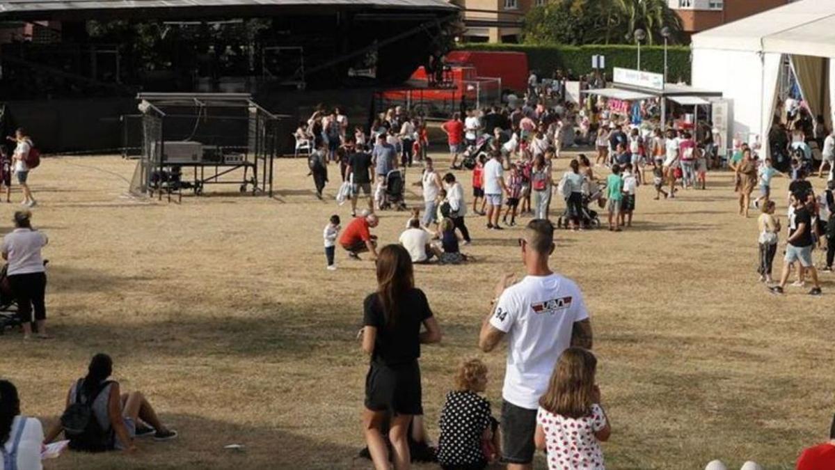 El prau donde se celebran las fiestas de Montevil, lugar donde tuvo lugar el pinchazo.