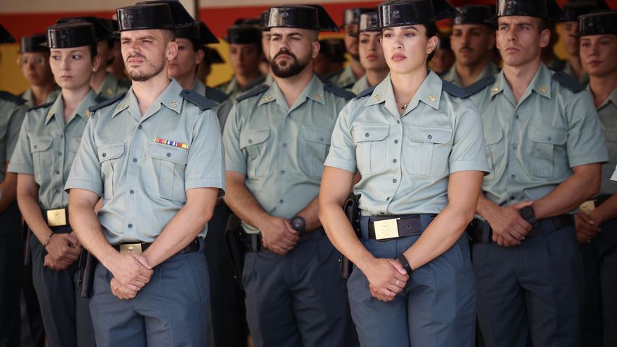 Un total de 165 guardias civiles alumnos se incorporan a la Región de Murcia