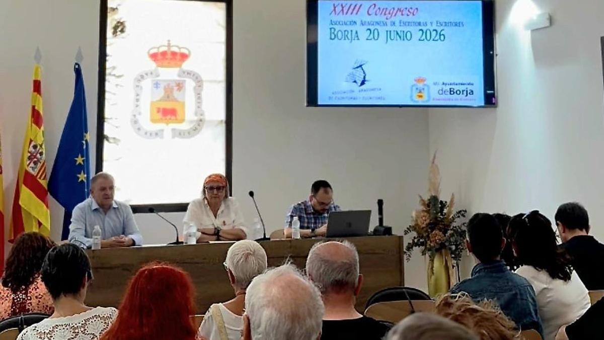 Una imagen del congreso celebrado este sábado en Borja.