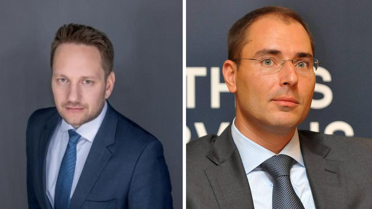 György Bacsa y András Tombor, los dos ejecutivos que firman el interés de Ganz-MaVag en Talgo.