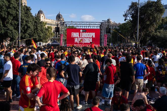 Barcelona instal·larà una pantalla gegant per a la final del Mundial de futbol encara que Espanya sigui eliminada abans