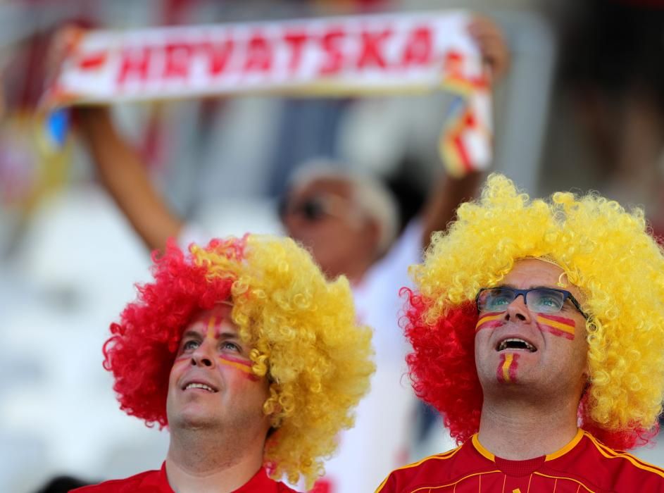 Eurocopa 2016: Los aficionados españoles toman las gradas