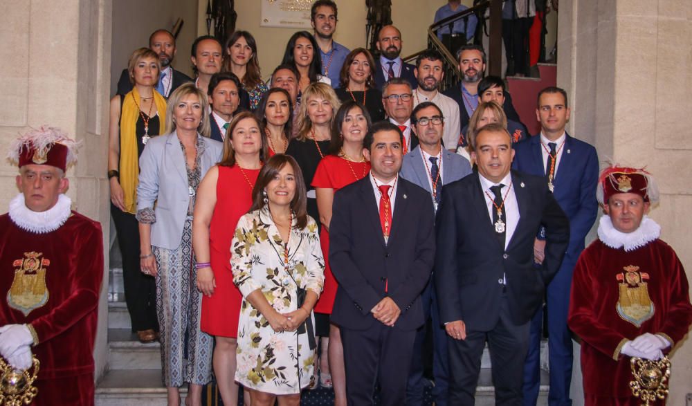 Investidura de Toni Francés como alcalde de Alcoy.