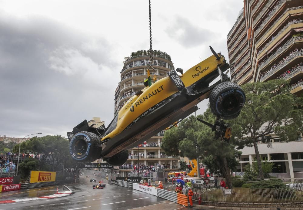 Imágenes del GP de Mónaco de Fórmula 1 en el circuito urbano.