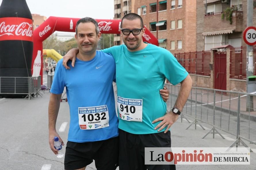 Media Maratón de Murcia: grupos y corredores