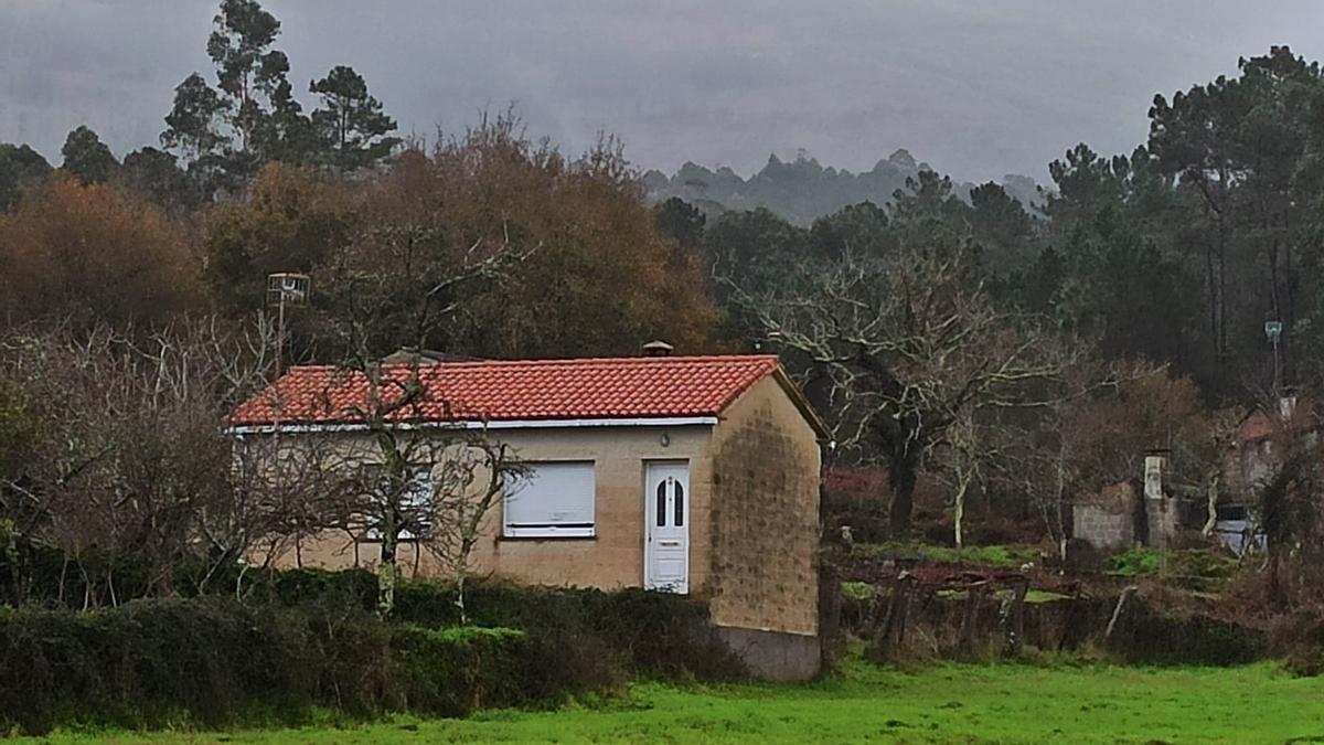 La vivienda en la que residía la víctima.