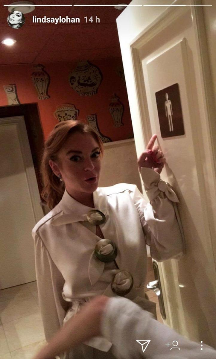 Lindsay Lohan en Madrid