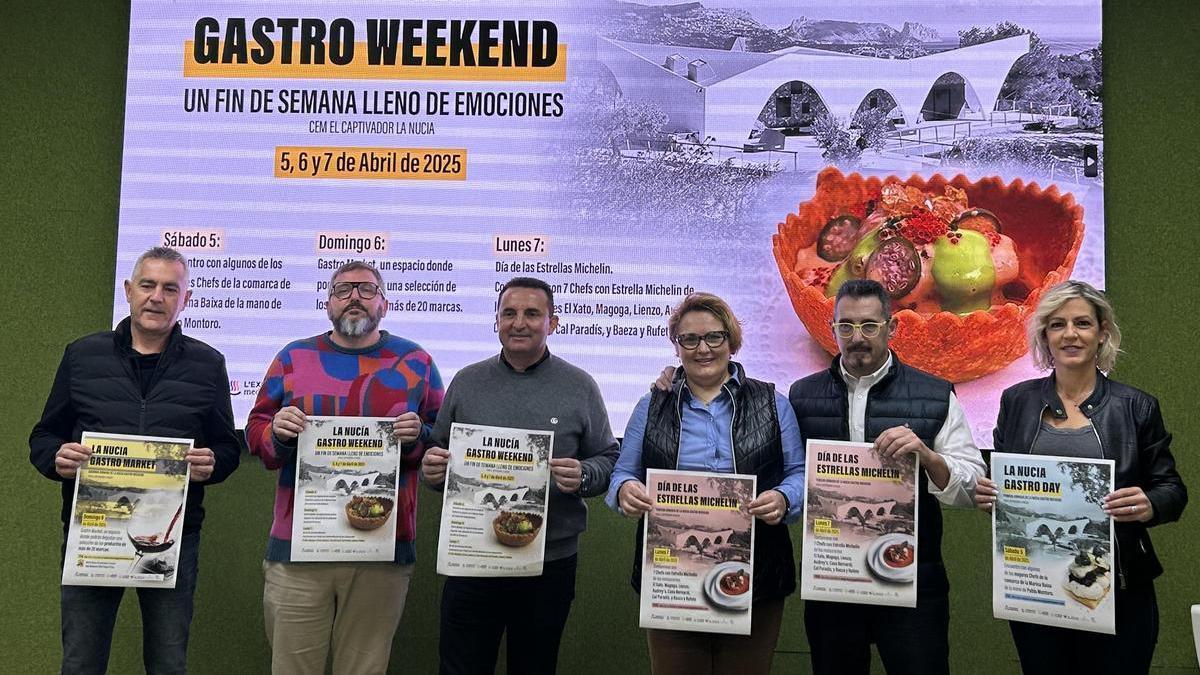 La presentación del evento gastronómico de La Nucia.
