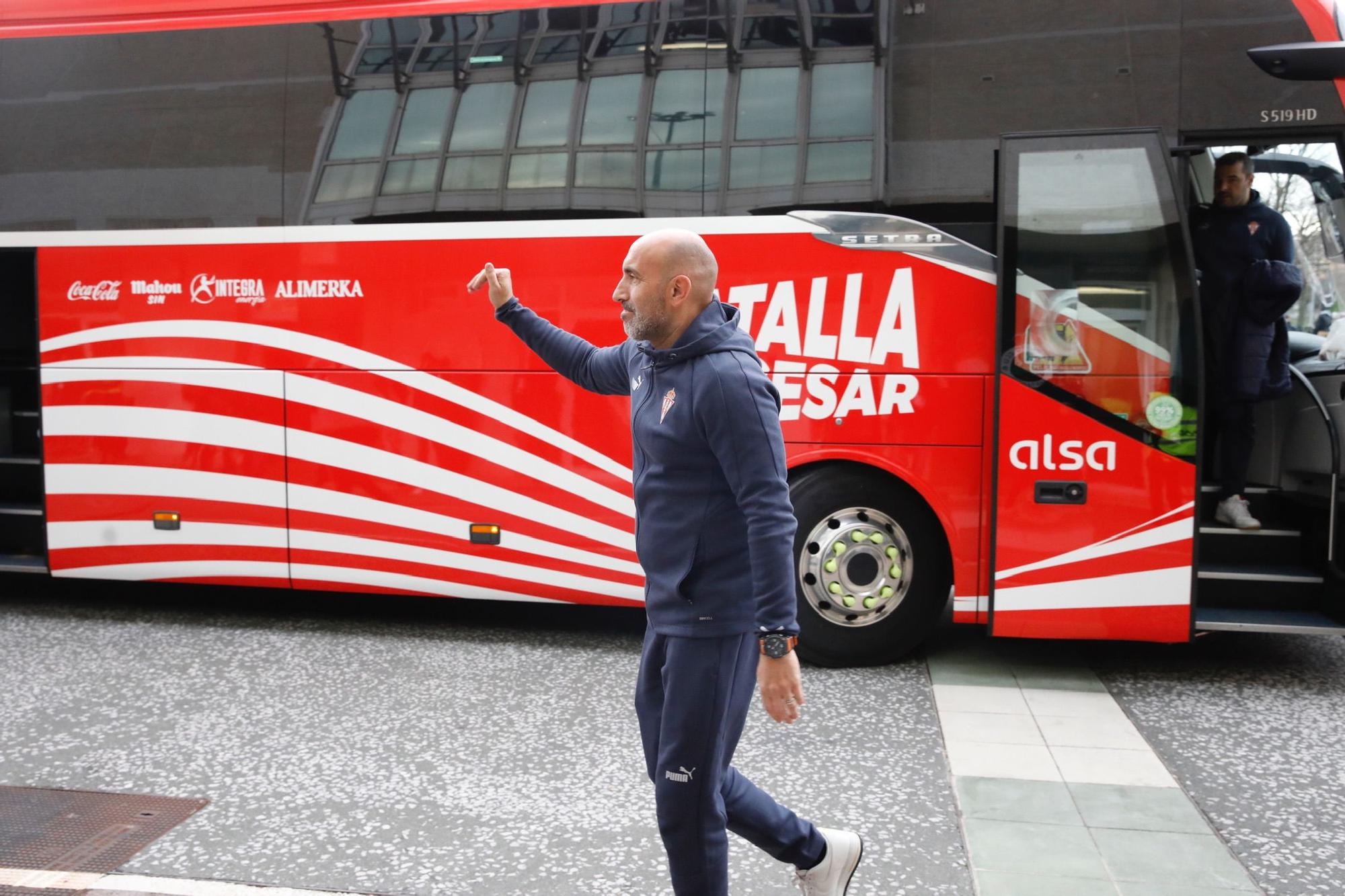 La Mareona del Sporting inunda el centro de Santander