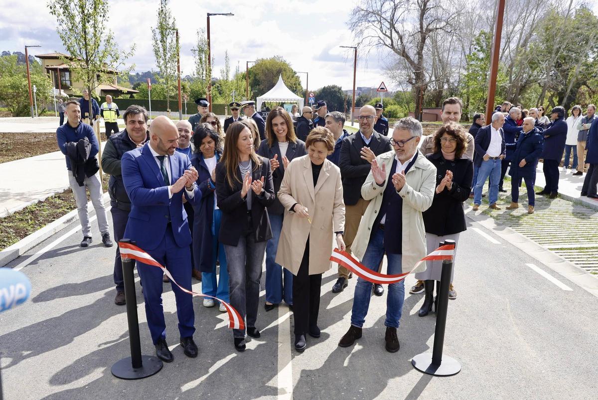 Un momento del acto de inauguración de la primera fase de la ampliación del Parque Científico y Tecnológico en La Pecuaria.
